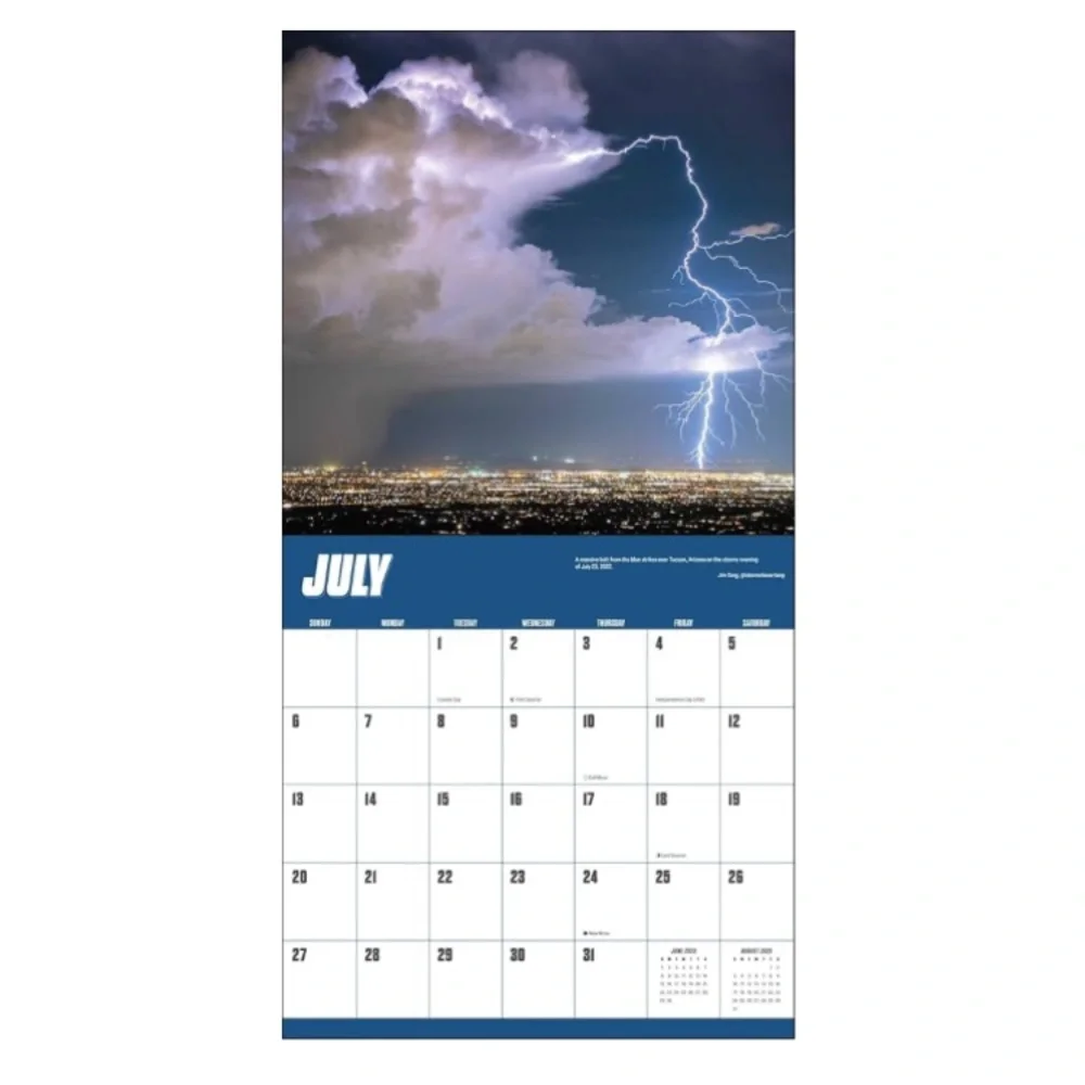 STORMCHASERS ⛈️ 2025 Calendar